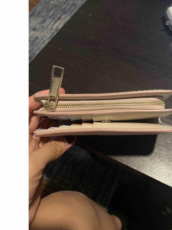 Marc Jacobs Topstitched Compact Zip Wallet | Nordstromrack