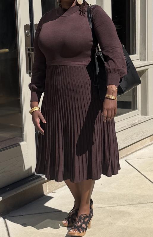 Customer photo for "Cozy, flattering and elegant"