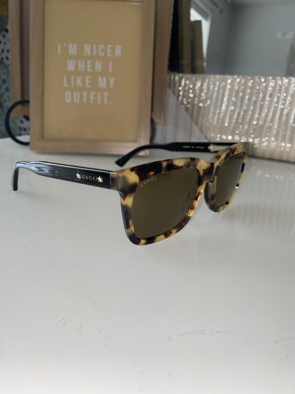 gucci 53mm square core sunglasses
