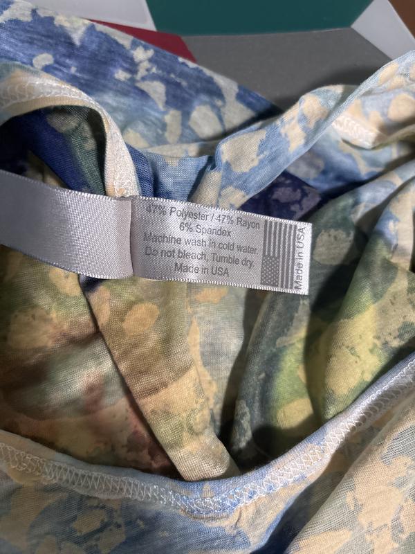 100% synthetic no cotton