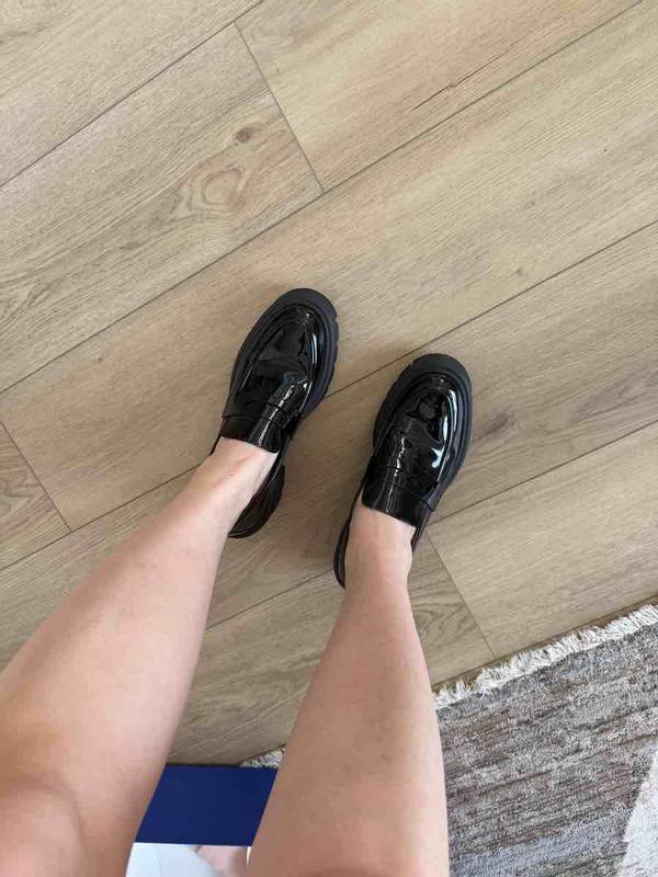 Customer photo for "Size up for the perfect fit"