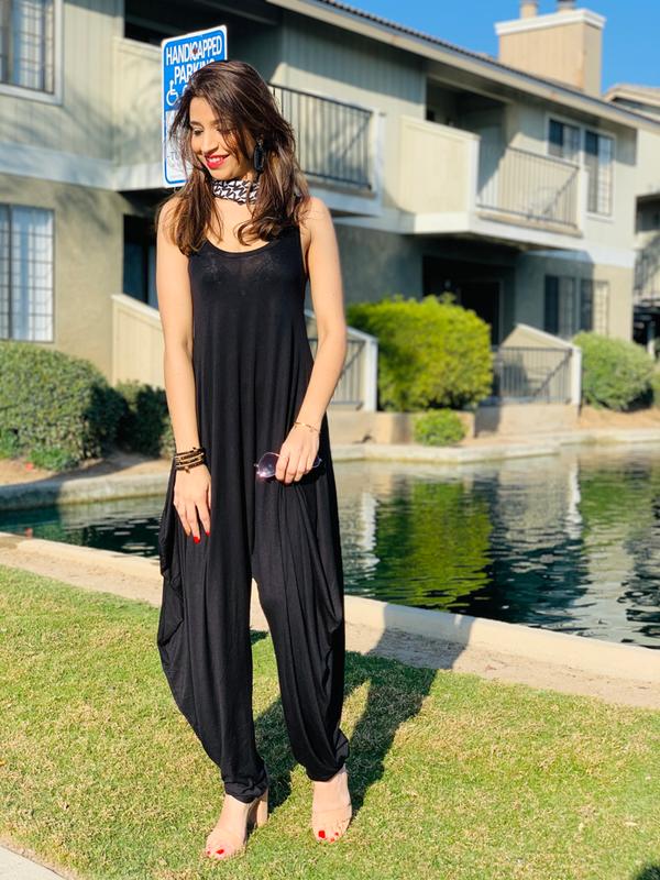 Ooberswank sleeveless drop jumpsuit hotsell