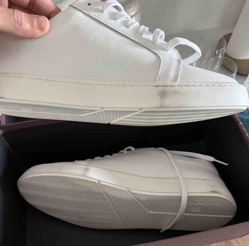 Customer photo for "worn and creased"