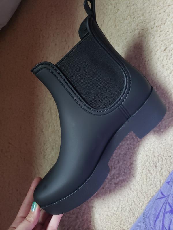 platform waterproof boots