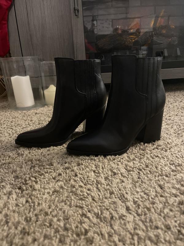 Perfect booties with edgy vibe!