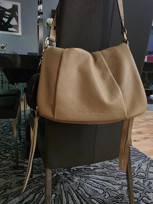 Aimee Kestenberg Tan Leather Shoulder Bag