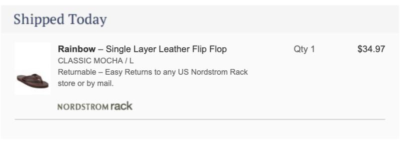 Customer photo for "Thought I ordered flip-flops for men..."