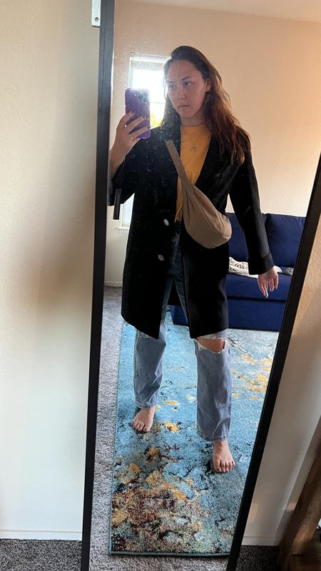 Tahari Sandra Oversize Wool Blend Coat | Nordstromrack