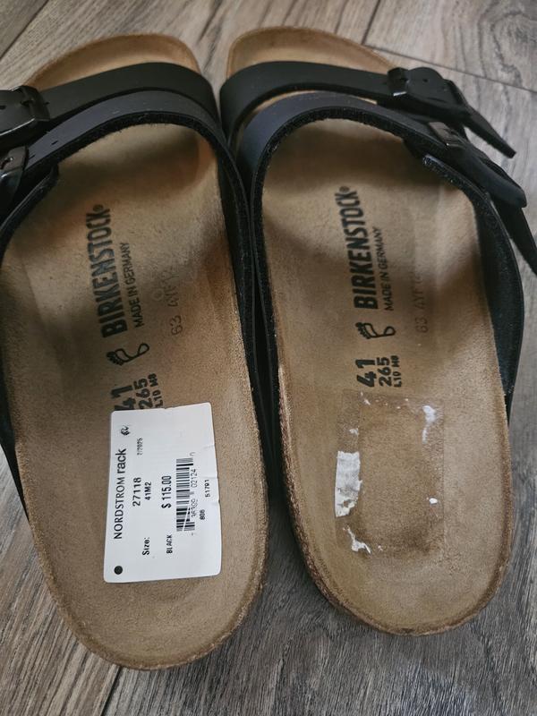 Ridiculous stickers on sandals