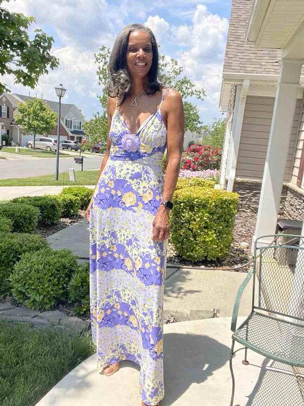 Alexia Admor Layla Rosette Maxi Dress | Nordstromrack