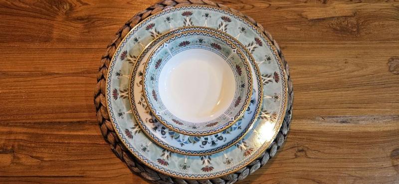 め*い様 Noritake 4人分セット シグニチャー チェーン柄　プラチナセッ China Set for 8 Noritake Savannah Complete Dinnerware Set 45