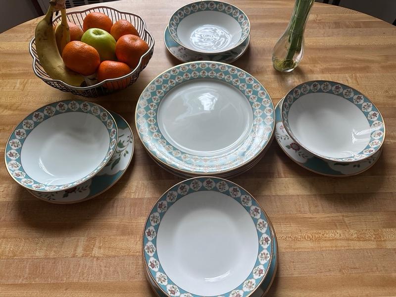 Noritake Lodi's Morning 12-Piece Dinnerware Set, Service for 4