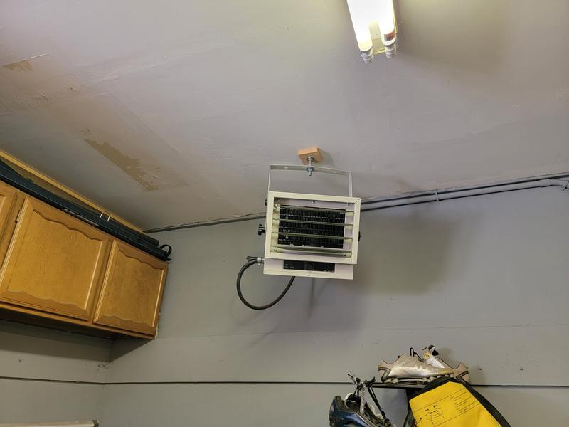 Ceiling Mounted Heater For Garage Shelly Lighting