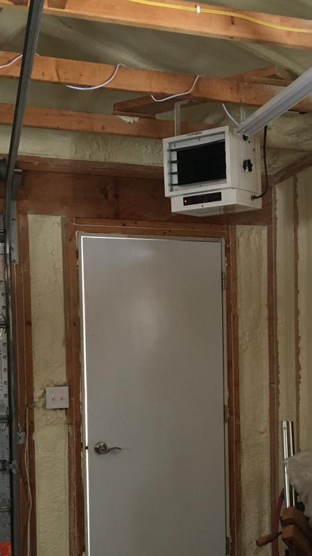 Profusion Ceiling Mount Garage Heater | Shelly Lighting