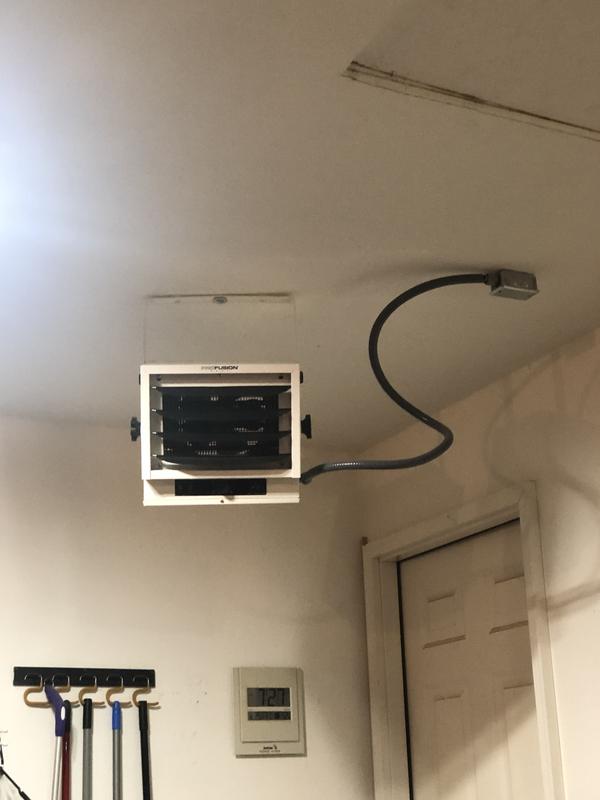 Profusion Ceiling Mount Garage Heater | Dandk Organizer