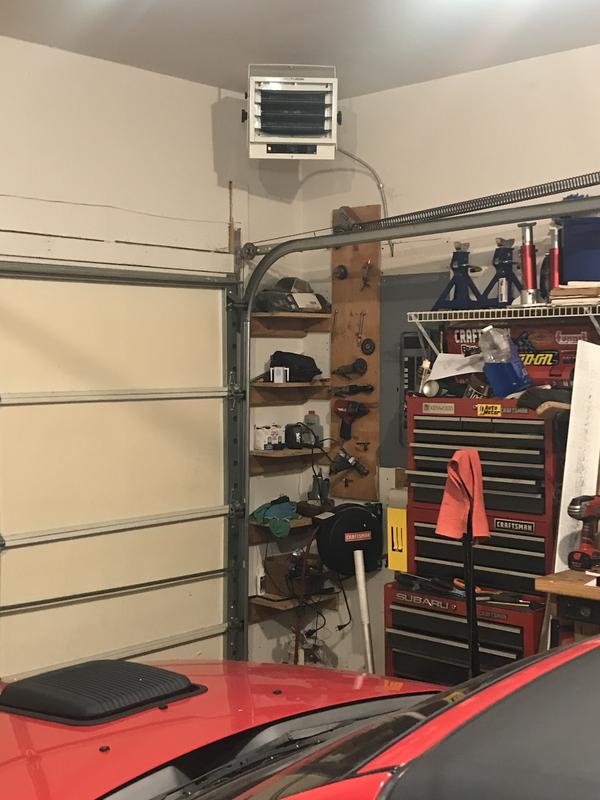 Profusion Ceiling Mount Garage Heater | Dandk Organizer