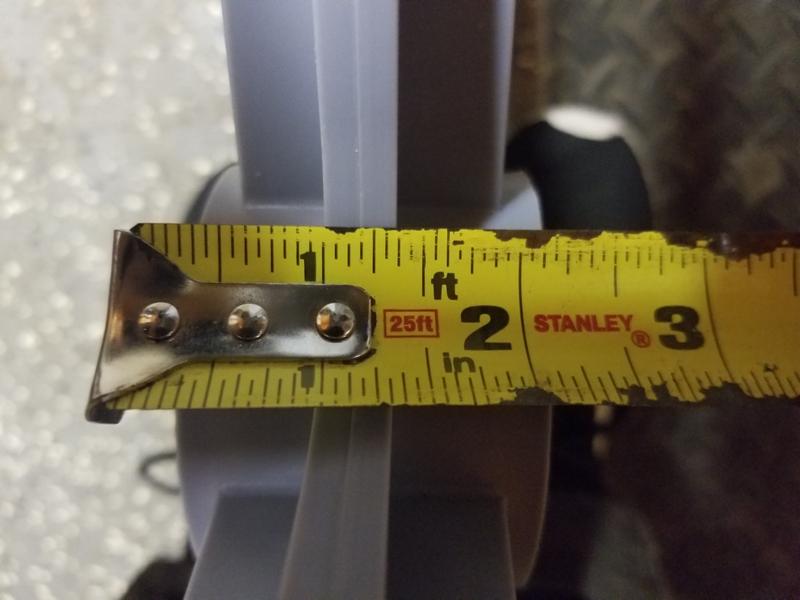 Solid Rubber Spoked Poly Wheel Ironton 8in