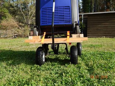 Farm-Tuff Flatbed Garden Wagon — 1,000-Lb. Capacity, 48in.L x 24in 