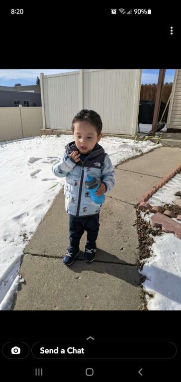 Photo submitted with review of product