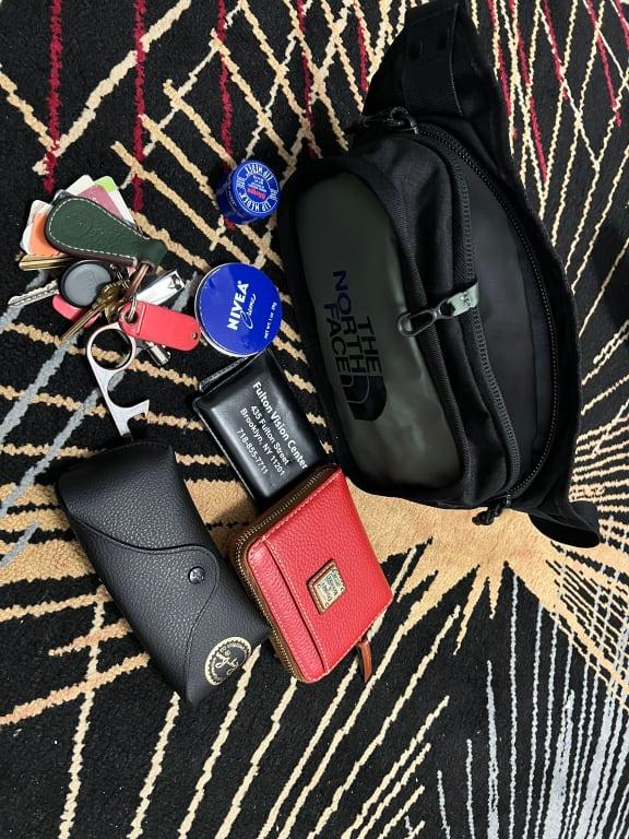 Love it! All items fit plus iPhone and a little room to spare! Love it!