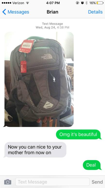 User uploaded product image