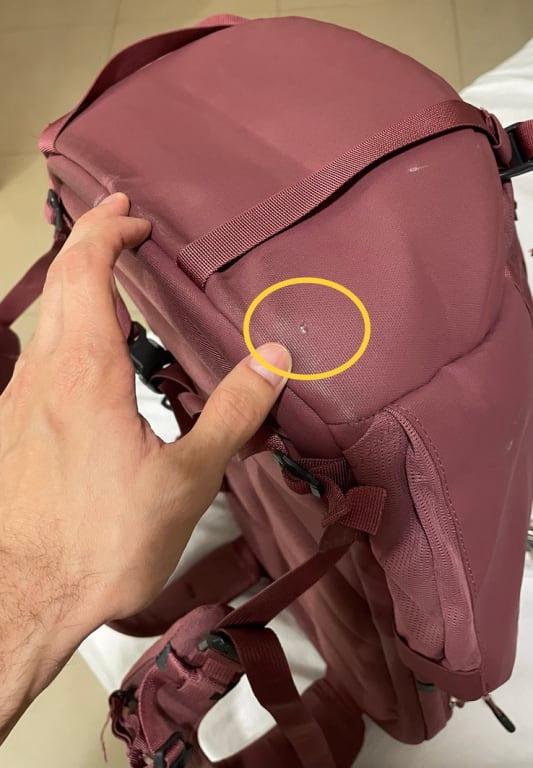 Photo submitted with review of product