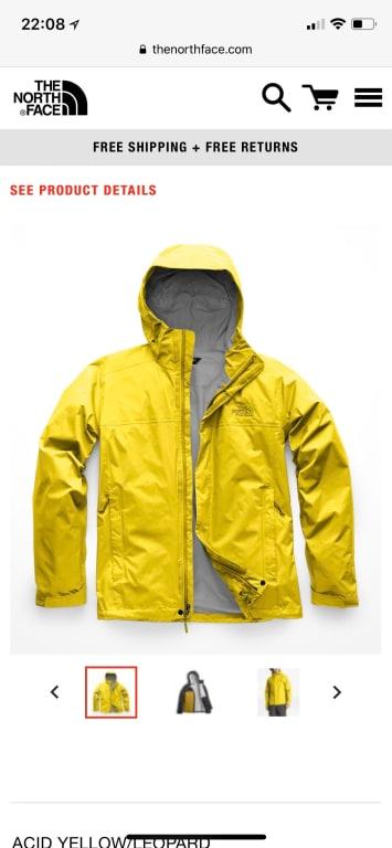 North Face Venture Jacket - Waterproof, Breathable & Lightweight jacket  from the North Face 