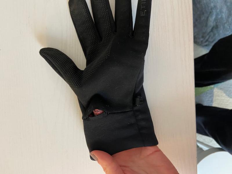 Photo submitted with review of product