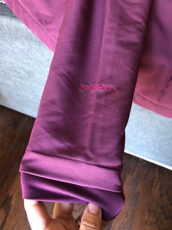 Stretchy inside sleeve fabric