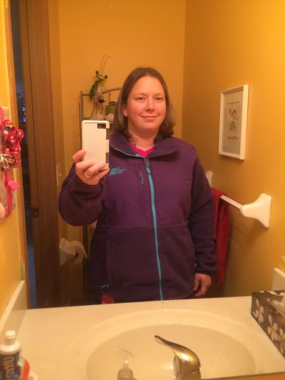 Photo submitted with review of product