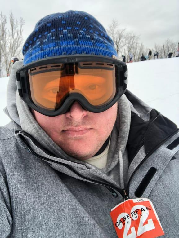 Caberfae Peaks, west of Cadillac, Michigan.