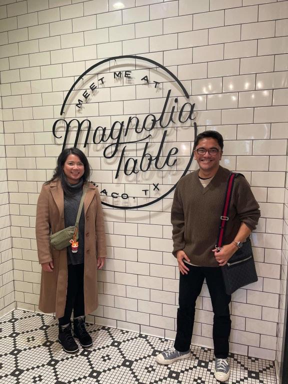 Visiting Magnolia farms in texas wearing my boots =)