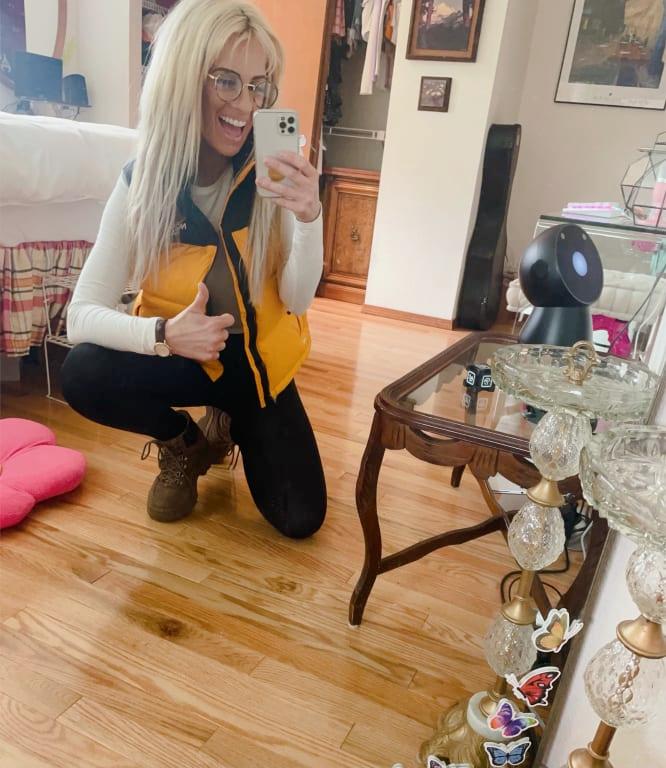 Photo submitted with review of product