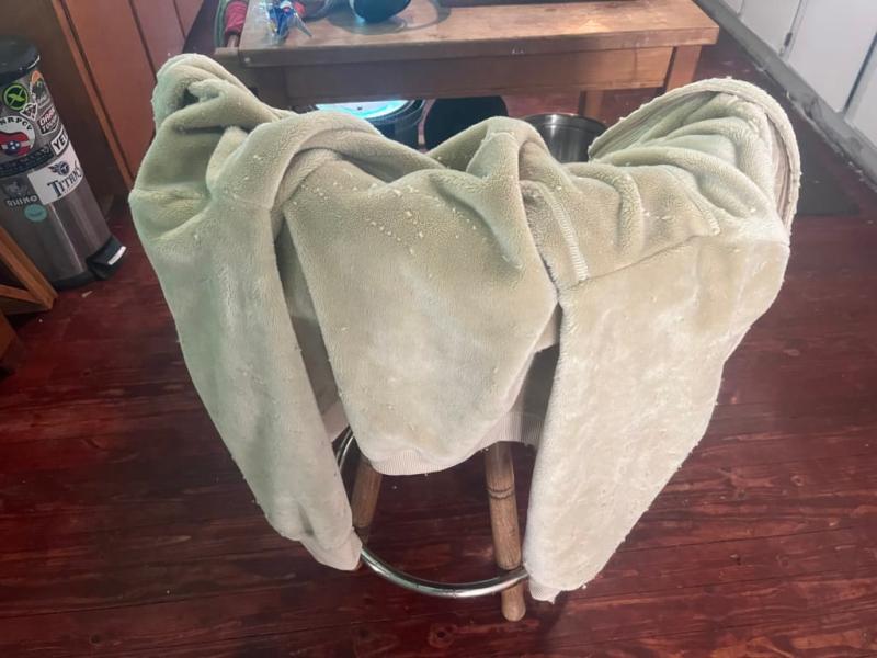 Photo submitted with review of product