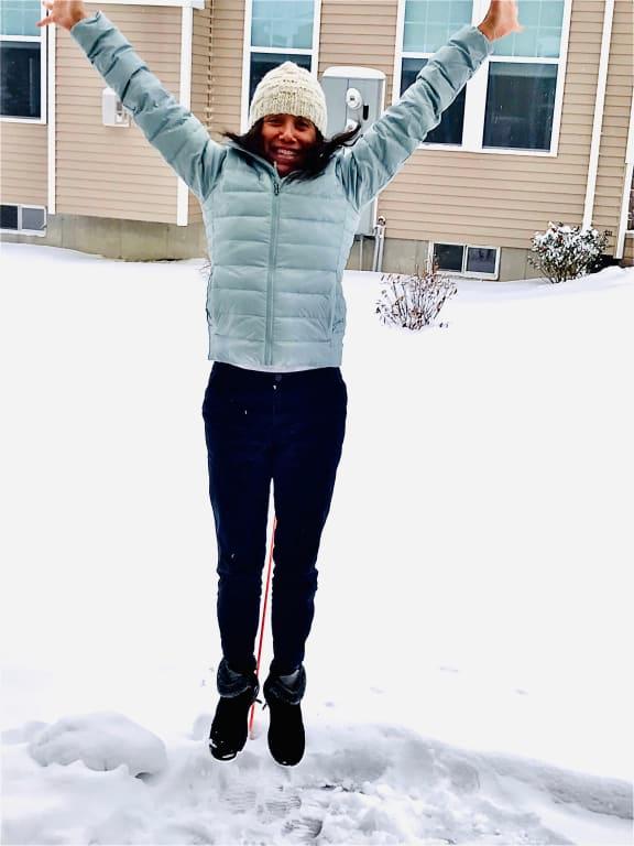 Toasty warm for my trip to Boston!