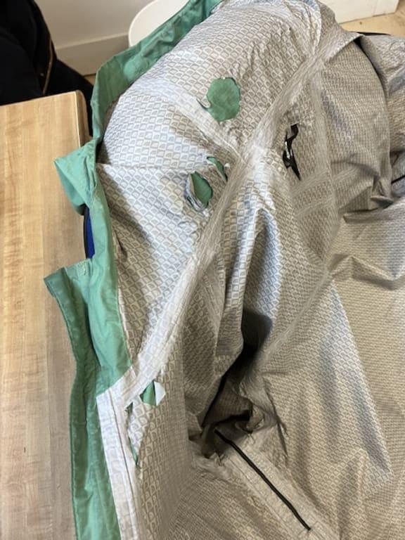 Photo submitted with review of product