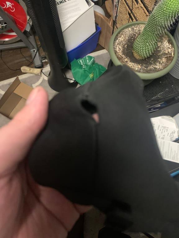 Photo submitted with review of product