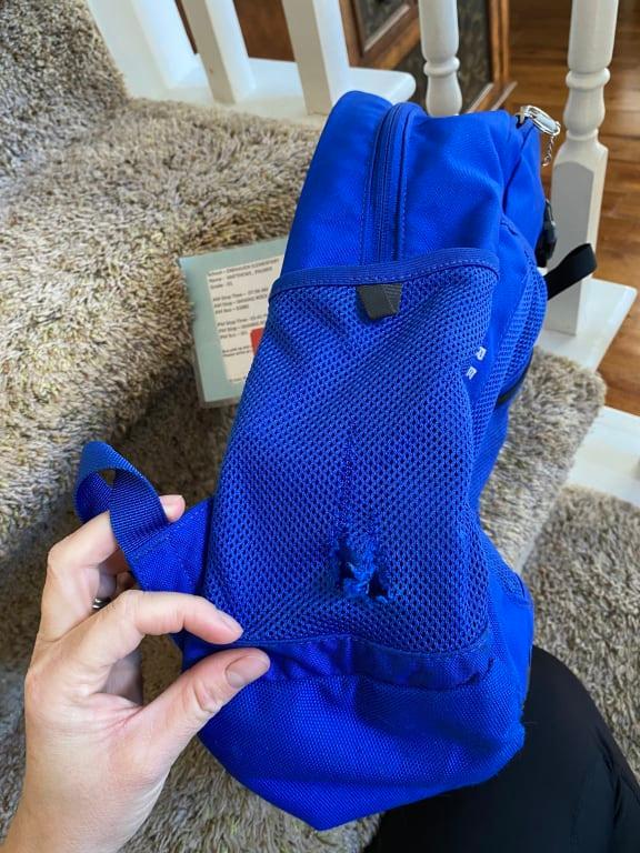 Photo submitted with review of product