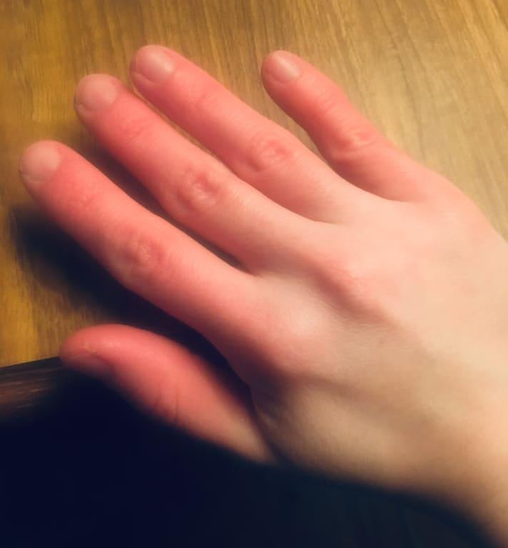 Photo submitted with review of product