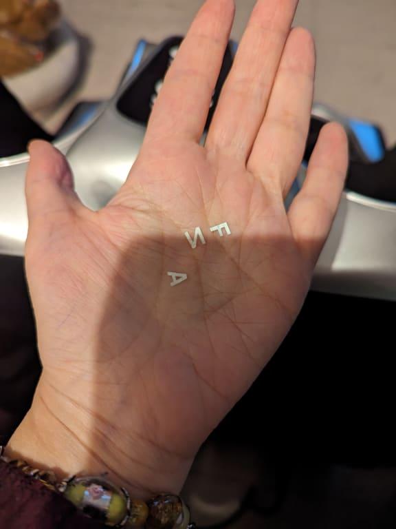 Photo submitted with review of product