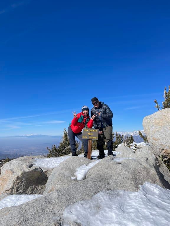 Took them up to San Jacinto, comfortable!