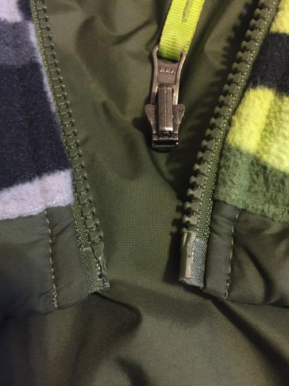 Busted zipper