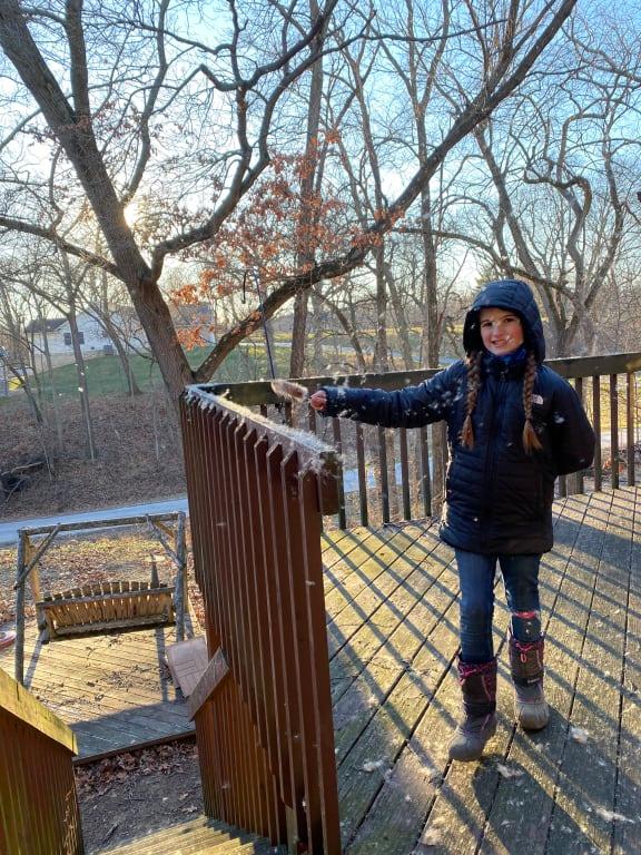 Photo submitted with review of product