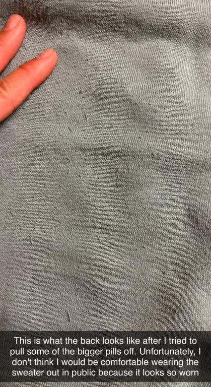 Photo submitted with review of product