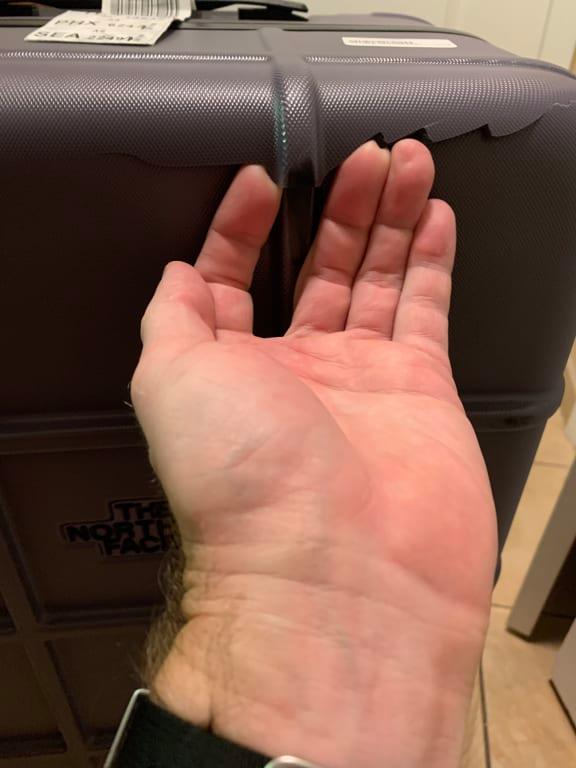 Photo submitted with review of product
