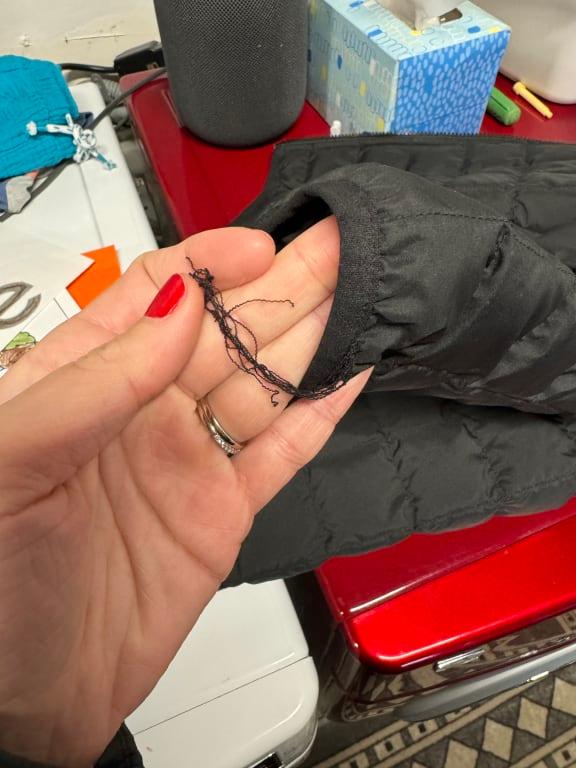Photo submitted with review of product