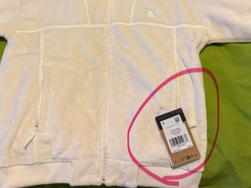 Photo submitted with review of product