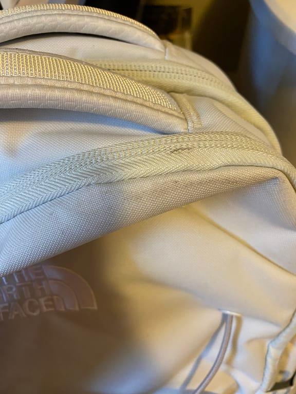 North face jester luxe deals backpack vintage white