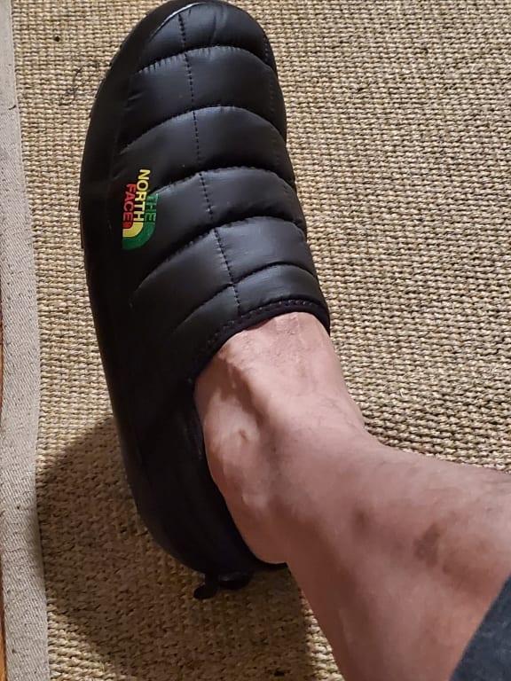 Mens north face slippers size clearance 10