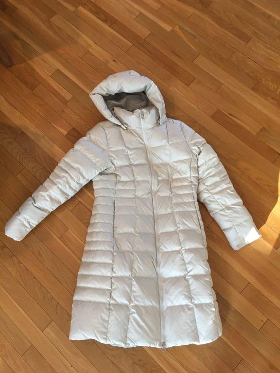 The coat is not only warm, but also pretty!